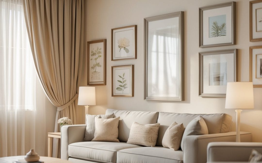 Sådan skaber du harmoni i hjemmet med gardiner og billeder til væggen online